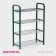 Shoe -shoe Dolyana, 4 tiers, 42 × 19 × 59 cm, green color