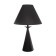 Traffic lamp with lampshade Risalux "Erica", E27, 40 W, Black, 34 × 34 × 56 cm