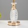 Board lamp "Mona" E27 40W gold 25x25x44 cm Risalux