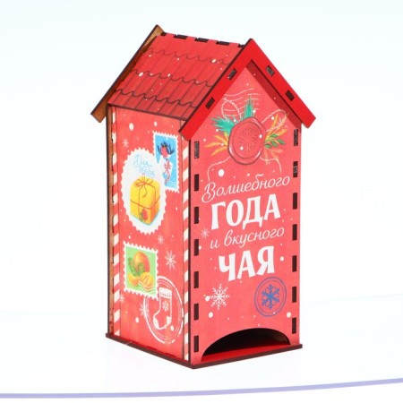 Tea house "Post" 19.2 x 8.6 cm.-3