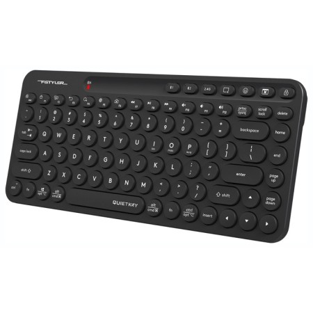 Keyboard A4Tech FSTYLER FBK36C as Black USB wireless BT/Radio Slim Multimedia (FBK36 106853-2
