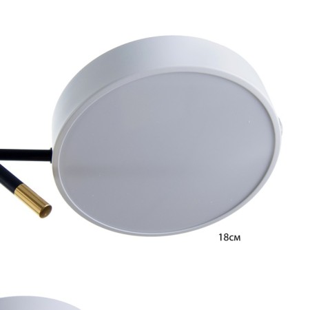 Luga "Lag" 5XLED 120W 3000-6000K black and white 81x81x30 cm Bayerlux-8