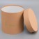 Round Box with embossing "love" coffee with milk 18*18*18cm