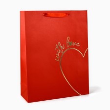 Gift package with embossing 