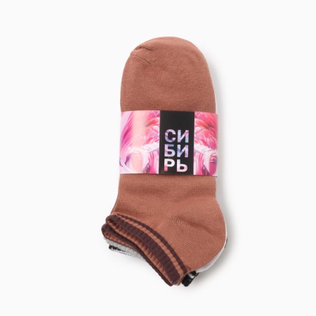 Set of female shortened socks (5par), district 23-3