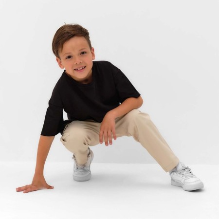 T -shirt Children's KAFTAN "BASIC Line", p. 28 (86-92 cm), black-6