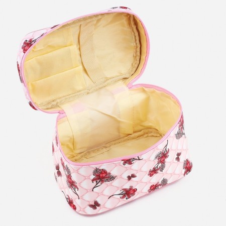 Lightning cosmetic bag, pink color-2