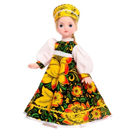 Doll "Vasilina Khokhloma", 45 cm, mix-7