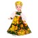 Doll "Vasilina Khokhloma", 45 cm, mix