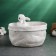 Kashpo-Organizer "Rabbit in Lukoshka" beige, 14x17x20 cm