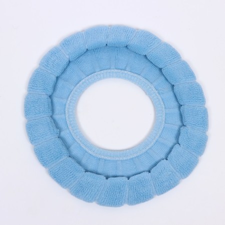 Soft cover on the lid and seat of the toilet (blue)-5