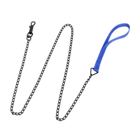 Metal leash, 120 cm x 1.6 mm, black-1