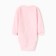 Body baby with long sleeve, pink color, height 68