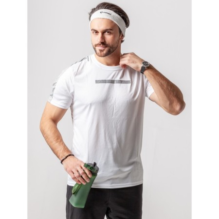 Sports T -shirt Male Isee, size 48, white color-10