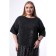 Female jumper, size 52, black color