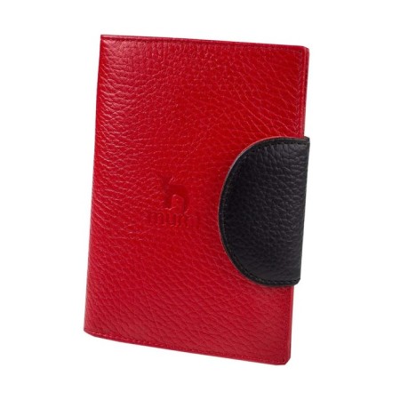 Cover for auto documents on the button, the color is red