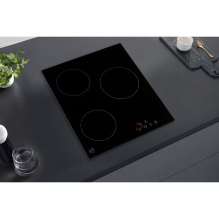 Hon surface of MBS PE-453BL, electric, 3 burners, sensor, black-3