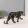 Polystone souvenir "Wild cat in drawings" under bronze 6x37.5x15 cm