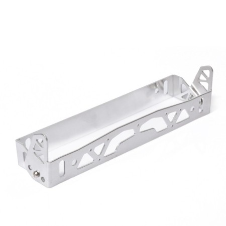 A platform for a room with an adjustable angle of inclination, chrome