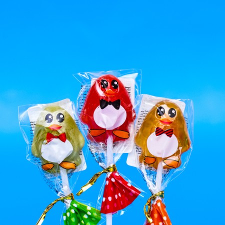 Caramel Lollice "Penguin", 12 g*30-3