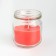 Aromatic candle in the jar "Sweet Raspberry"