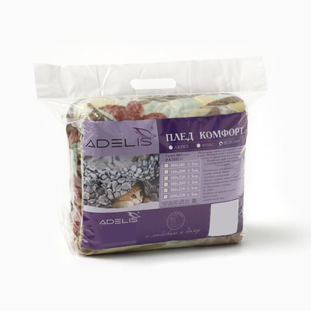 Palace Adelis Tropics 150x200cm, Velsoft 280g/m, PE100%-4