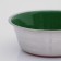 The bowl is weighted color, with a silicone base, 300 ml, green