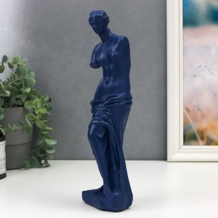 Souvenir Polystone "Venus" Blue 28x7.5x8 cm-2