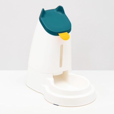 Auto feeder 3.8 liters, non -slip legs, white-1