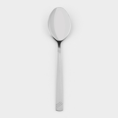 Tablespoon “Appetite”, h = 19.5 cm, thickness 2 mm, silver color-1