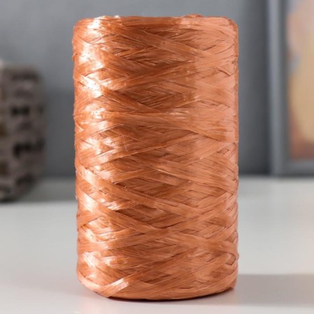 Yarn "for knitting moons" 100% polypropylene 400m/100 ± 10 g in the shape of a cylinder (bronze)