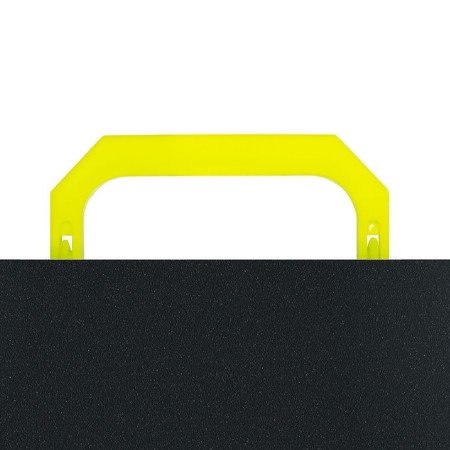 A4 Portfire folder, 700 μm, 1 compartment, calligrata, black, naon salad-3