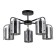 Ceiling lamp 5x40W E14, size 55x55x28 cm