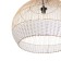 Ceiling Lumber of Rotan "Lukman" 1x120W, E27, 60x60x65 cm