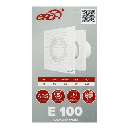 Exhaust Era E 100-02, 160x160 mm fan, D = 100 mm-7