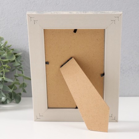 Photo frame plastic 10x15 cm "arc" white 20.5x15.3 cm-4