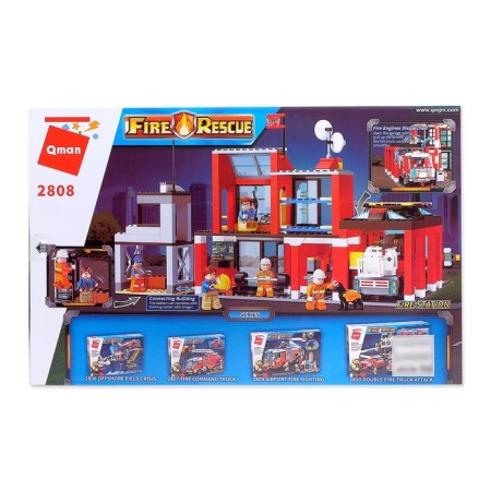 Designer "Fire Headquarters", 5 minifigur, 523 parts-1