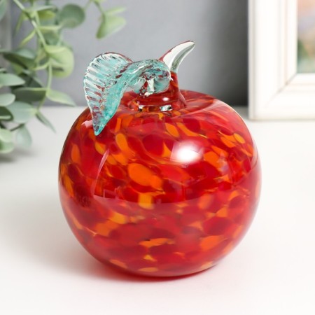 Souvenir "Apple" H 110 mm. (in glassbreaker) kr. (Z. L.)