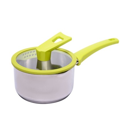 Bucket 1.5 l with a lid 16 cm, green