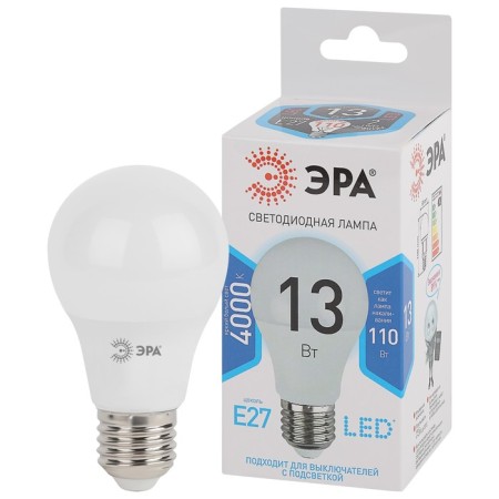 LED LED era Standard "Pear", 13 watts, E27, 1040 lm, 4000k, glow of white