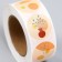 Stick Paper "Abstraction. Flowers" d = 2.5 cm 500 pcs in a roll 3x6.5x6.5 cm