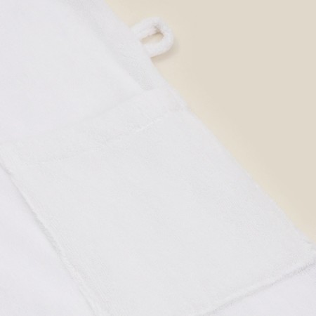 Terry robe with a hood Women's SL Home: Basic "Blanc de Blanc", Rr. S, 100% HL, 420 g/m2-9