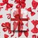 Glossy packaging paper "Bows", 50 x 70 cm