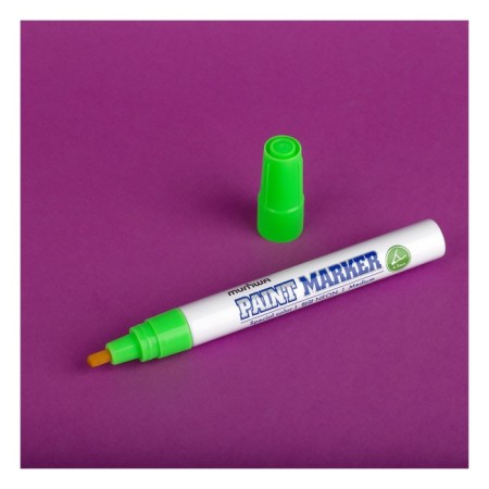 Marker - paint (varnish) munhwa, 4.5 mm, nitro -base, waterproof, green neon-5