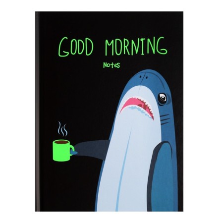 Note book A5, 80 sheets, Neon Party. No 2, solid cover, matte lamination, tinted block 70-1