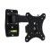 Kronstein Luazon Kron-62, for TV, inclined-horned, 10-30 ", 70-360 mm from the wall, black
