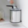 Brabantia garbage bucket, built -in, polished steel color, 15 liters