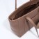 Bag Female Tout with zipper, beige color