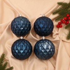 Set of balls plastic D-10 cm, 4 pcs 