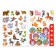 Stickers reusable set "Cognitive" No. 2, 3 pcs., A4 format